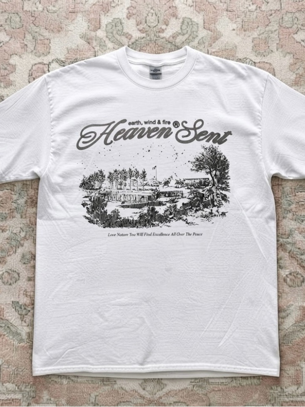 Heaven Sent Earth Wind and Fire Landscape Nature Vintage T-Shirt